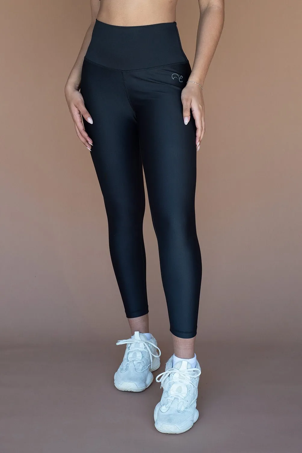 Eco High-Waisted 7/8 Legging - Black
