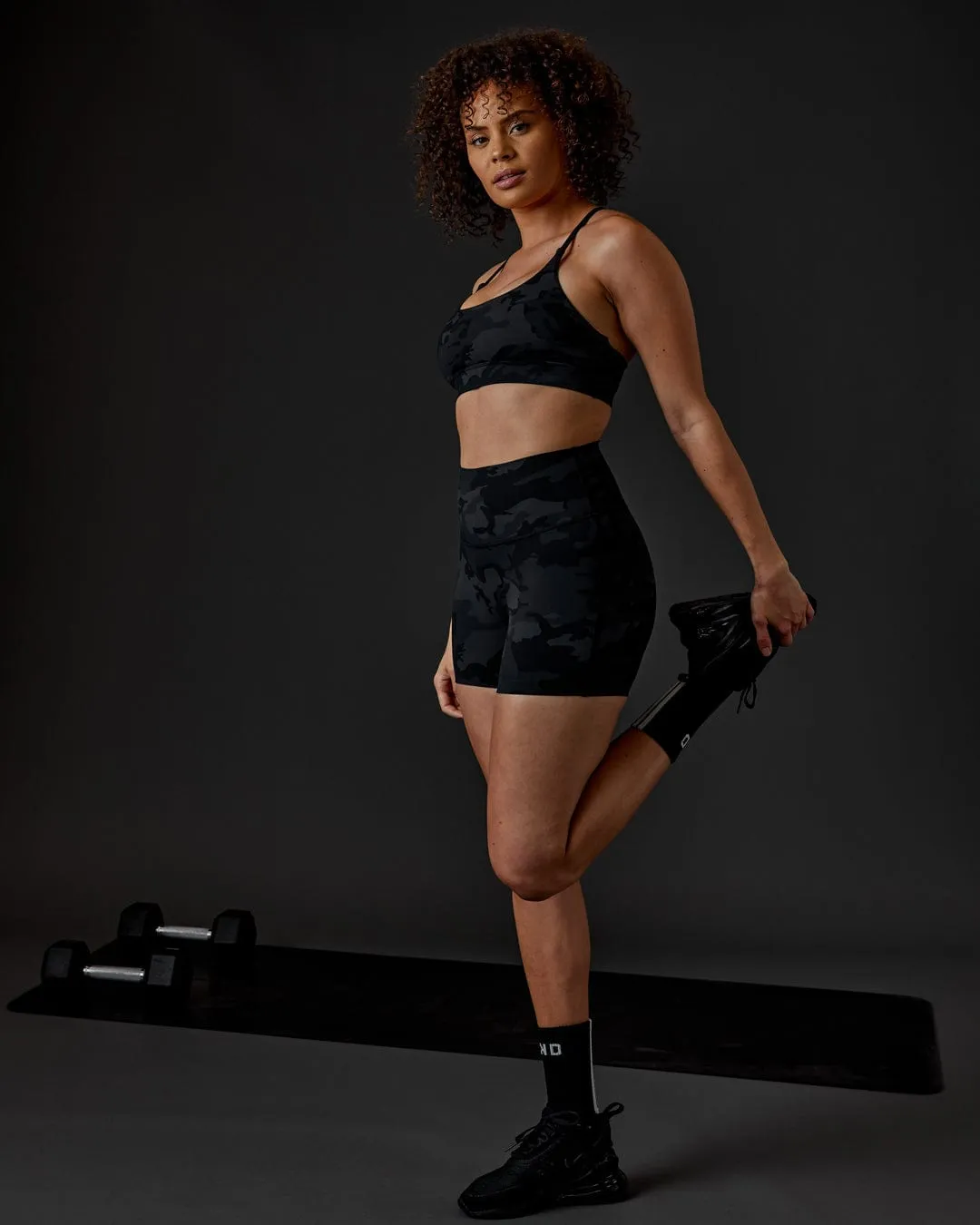 Elixir X-Short Tights - Black Camo