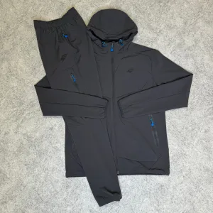 ELUDE Ghost Tracksuit - Coal/Blue