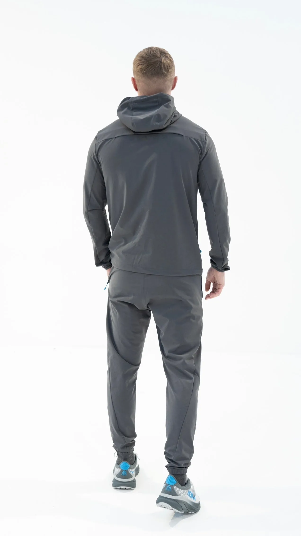 ELUDE Ghost Tracksuit - Coal/Blue