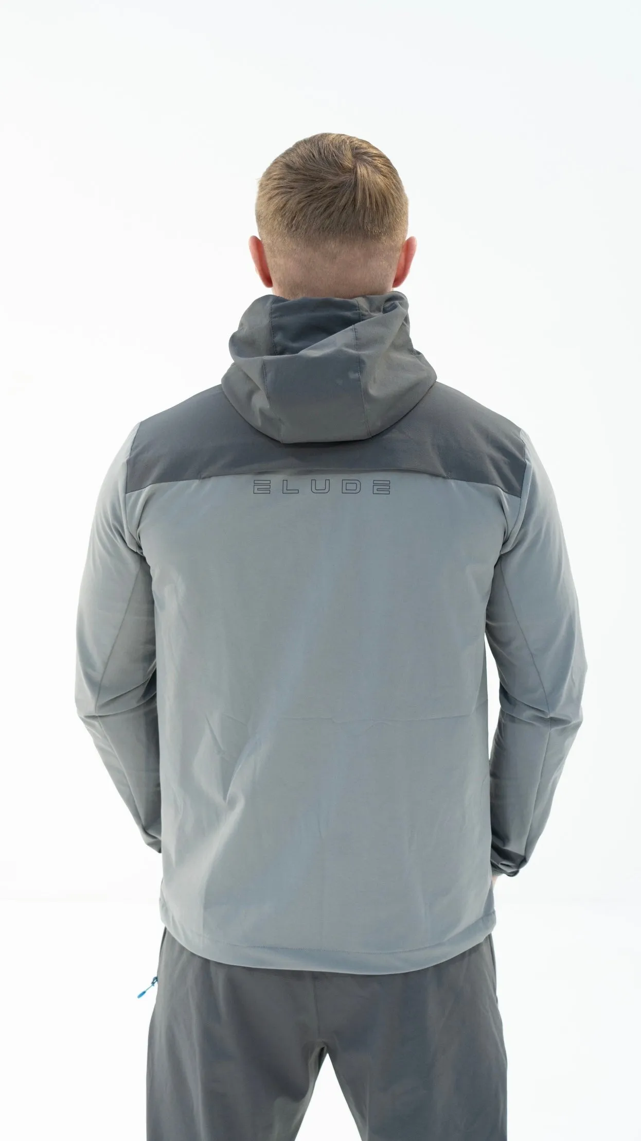 ELUDE Ghost Tracksuit - Light Grey/Coal/Blue