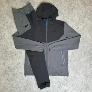 ELUDE Ghost Tracksuit - Light Grey/Coal/Blue