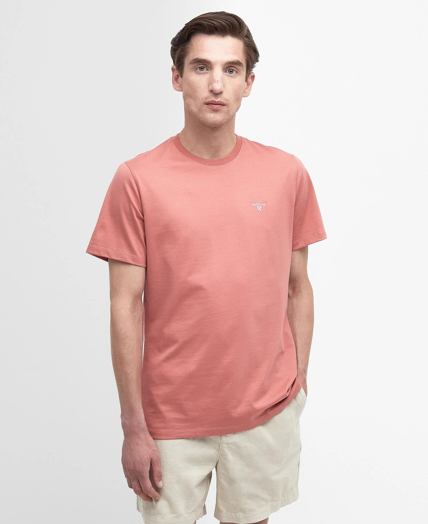 Essential Sports T-Shirt in Pink Clay