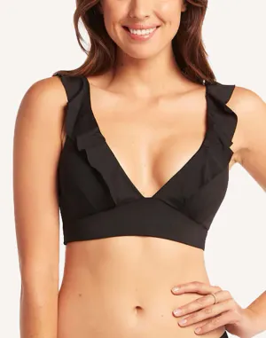 Essentials Frill Bikini Top