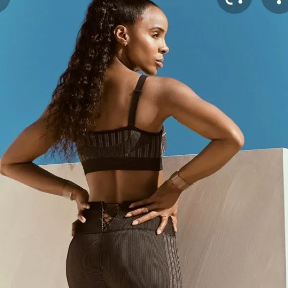 Fabletics 2pc SET! Bra leggings EUC  Kelly Rowland for Fabletics  Sz XS