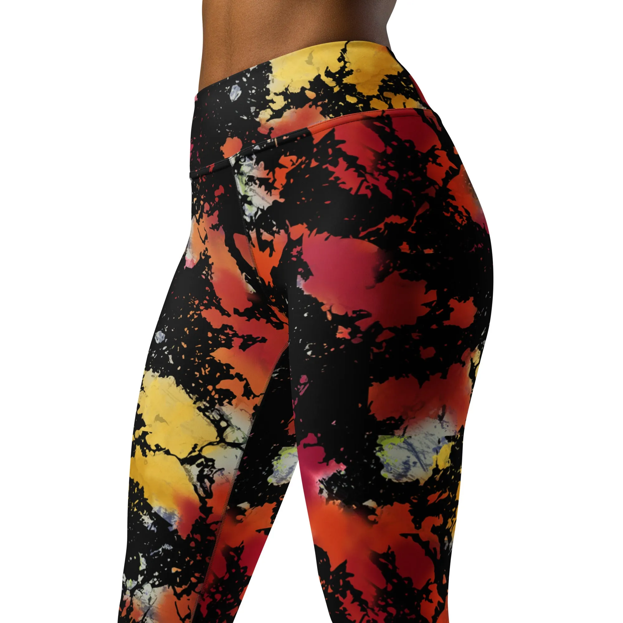 Fiyah Yoga Leggings