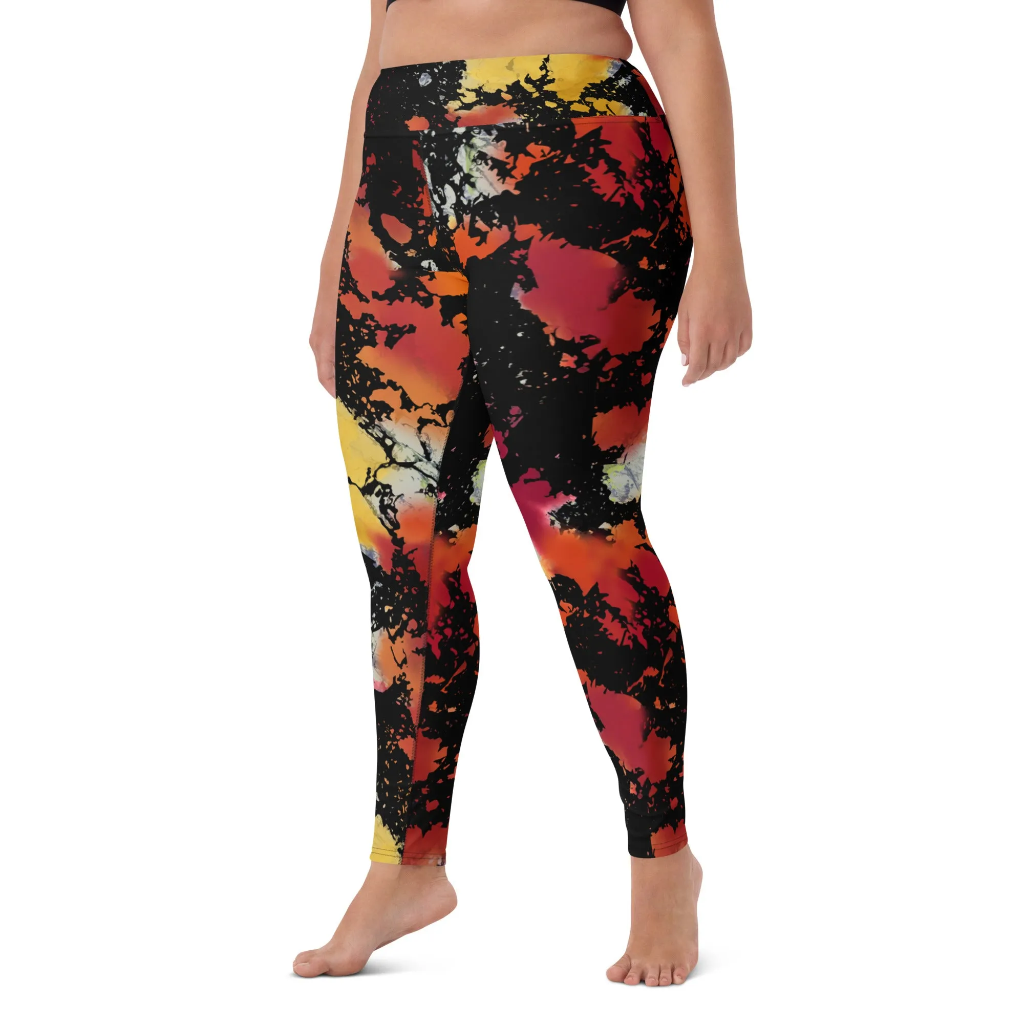 Fiyah Yoga Leggings