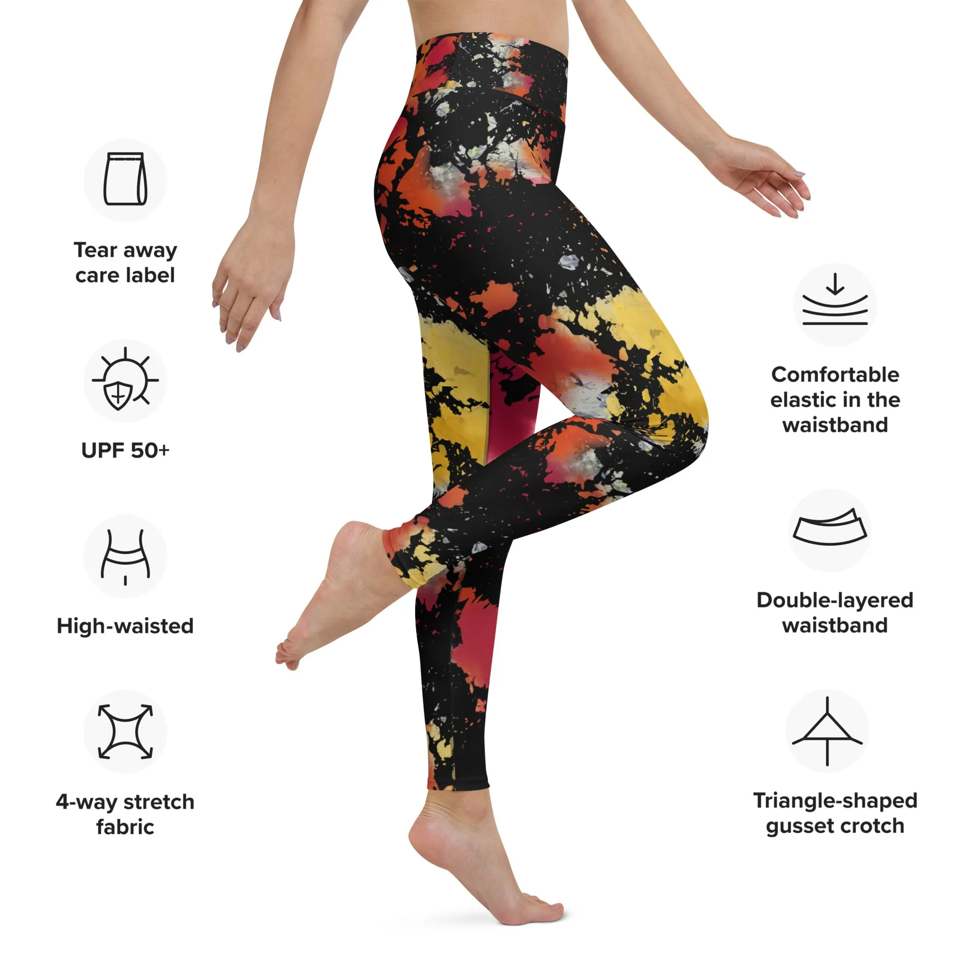 Fiyah Yoga Leggings
