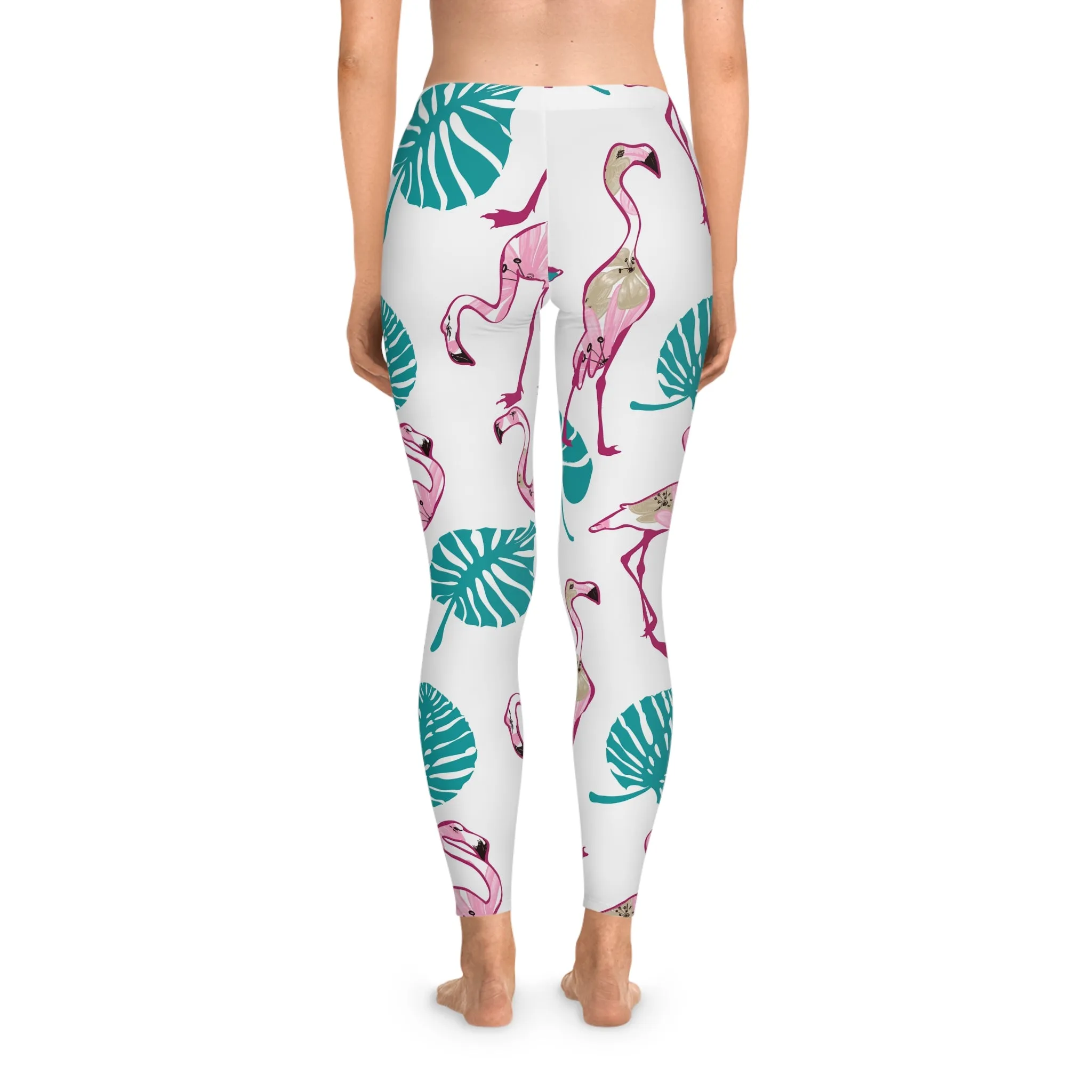 Flamingo Stretchy Leggings
