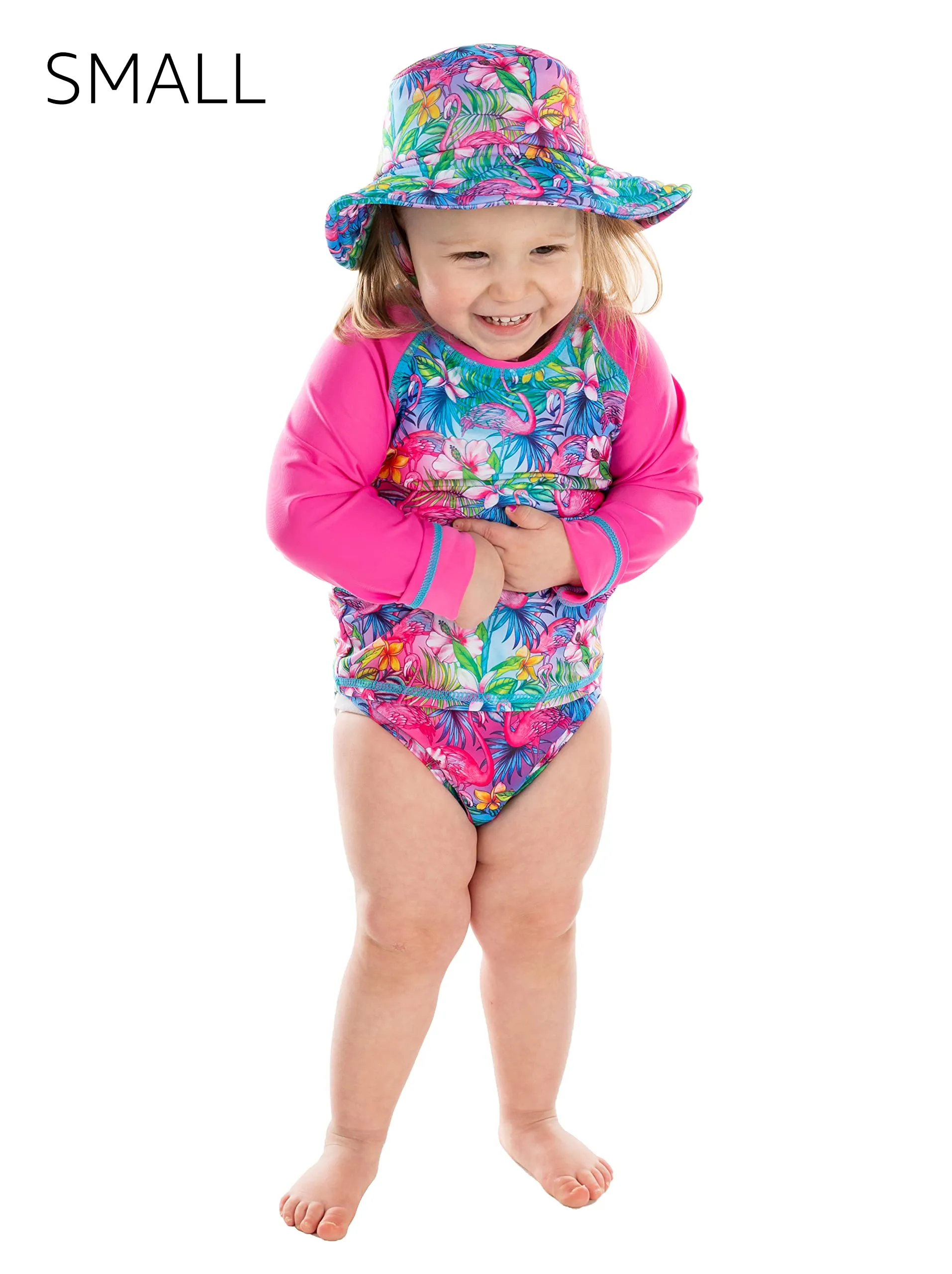Funky Junque 3 Piece UPF 50  Matching Long Sleeved Rash Shirt