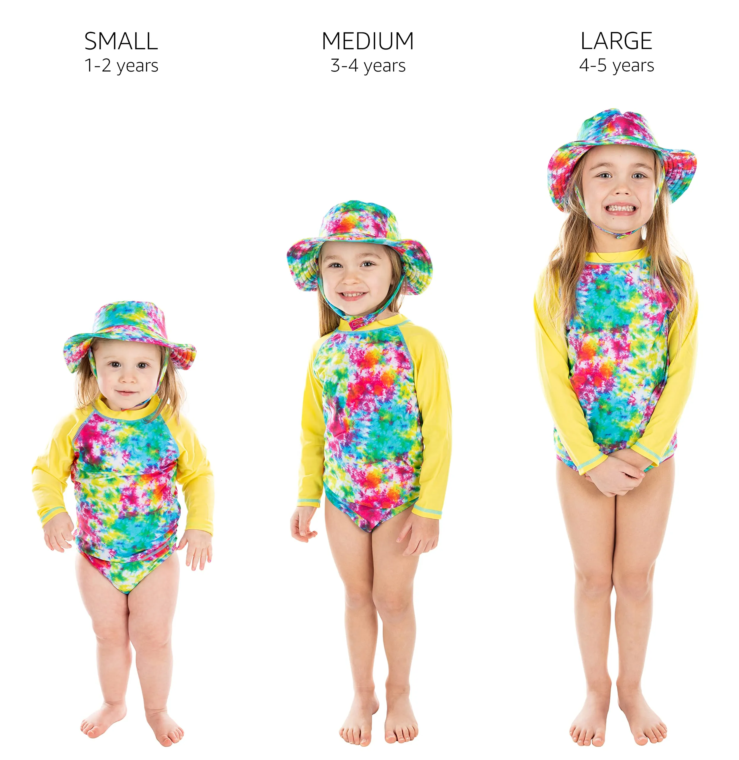 Funky Junque 3 Piece UPF 50  Matching Long Sleeved Rash Shirt