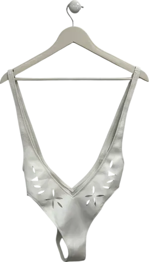 GGIGI C White One-piece Swimsuit UK S
