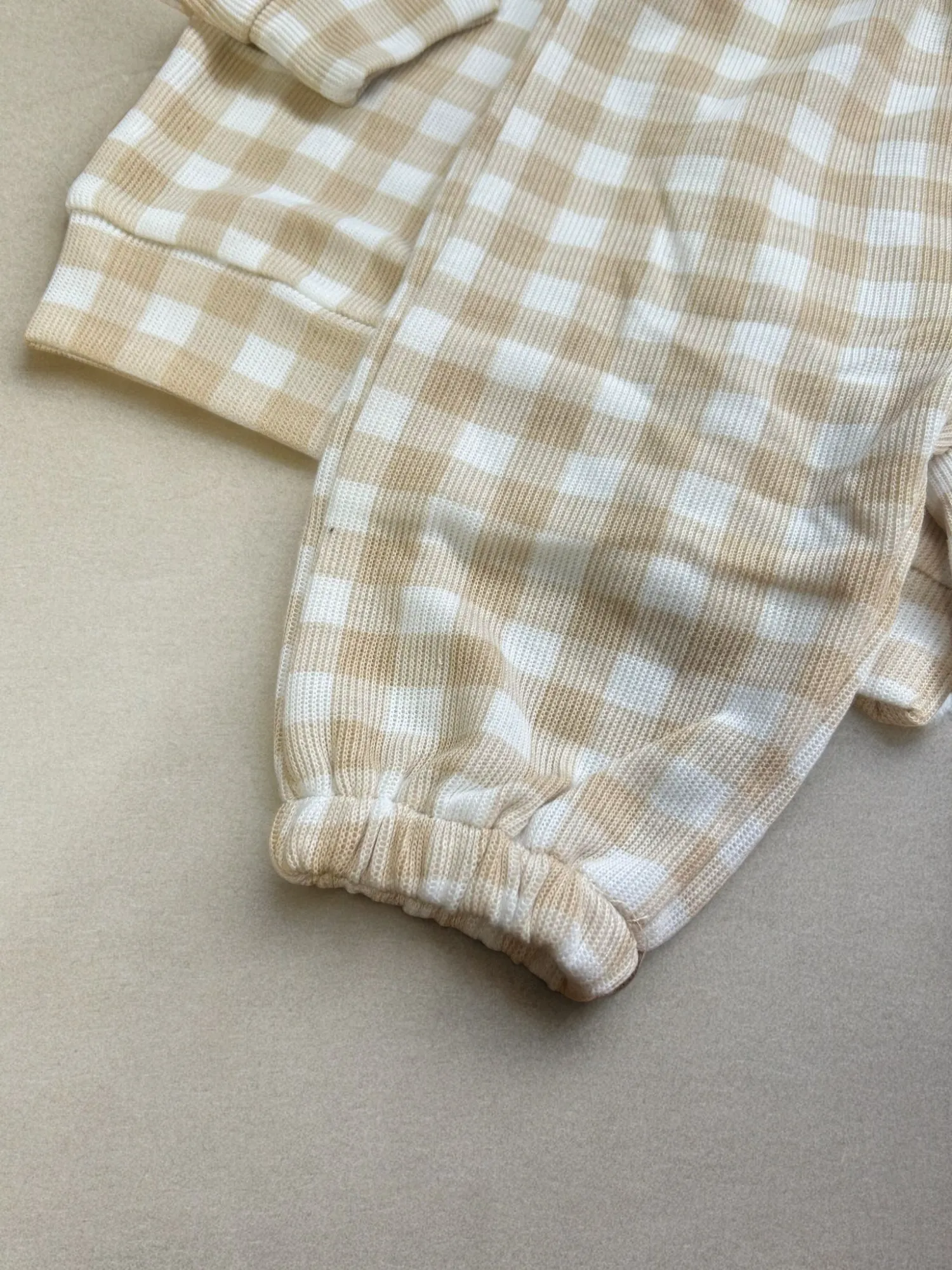 Gingham Tracksuit Set