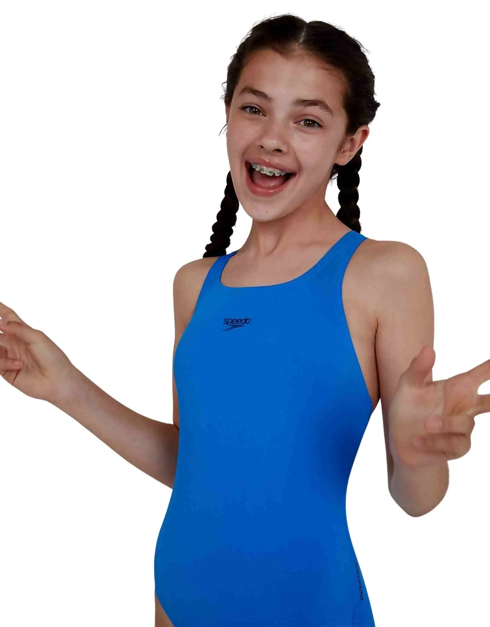 Girls Endurance Plus Medalist - Neon Blue