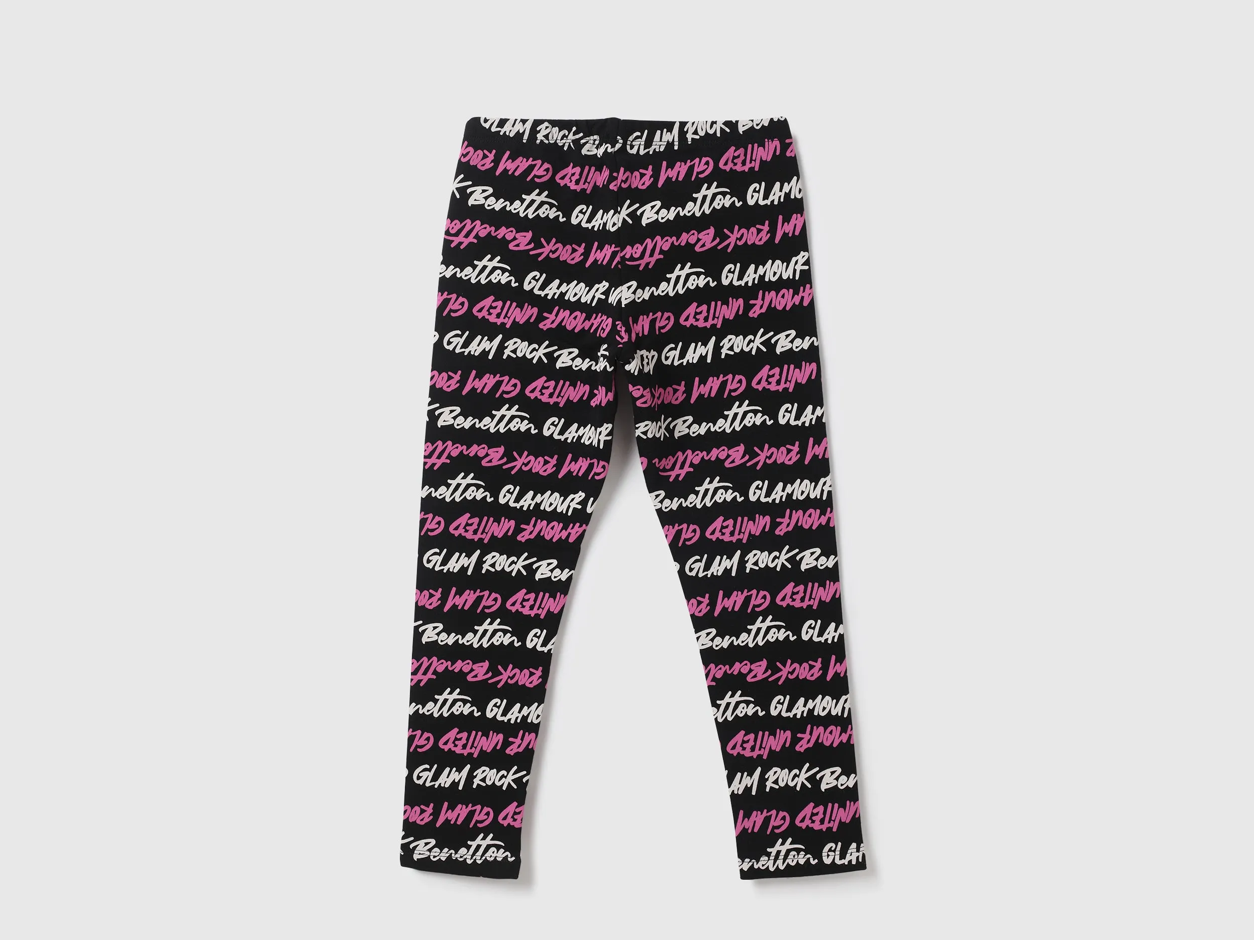 Girls Typography Regular Fit Leggings