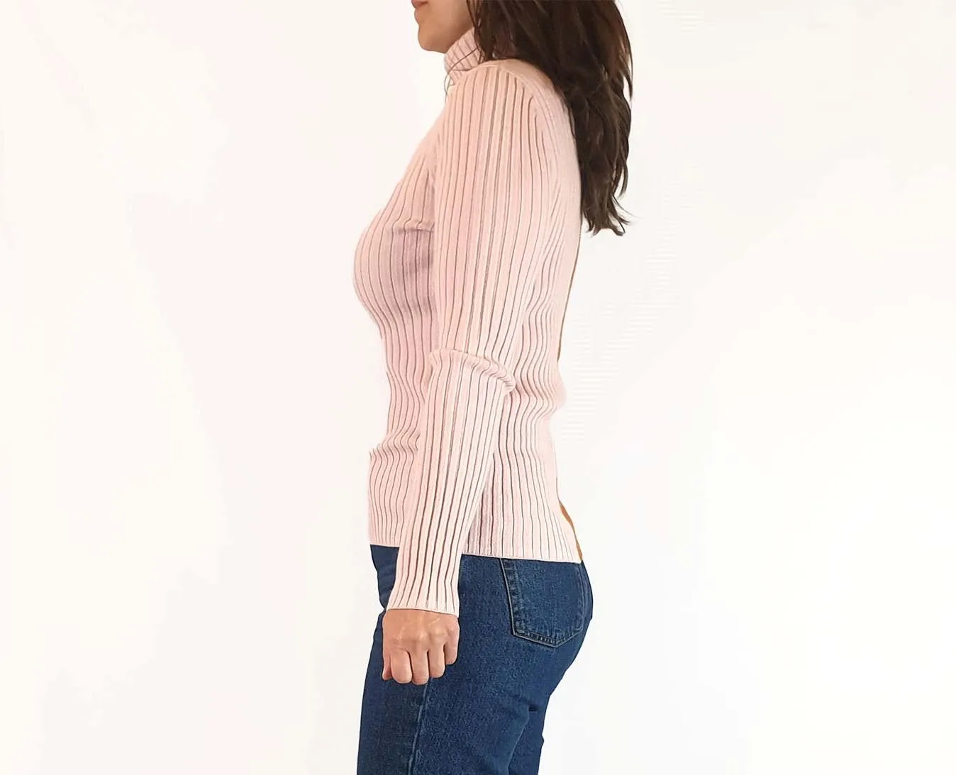 Gorman pink and orange rollneck top size 8