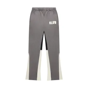 GREY & CREME FLARED BOTTOMS