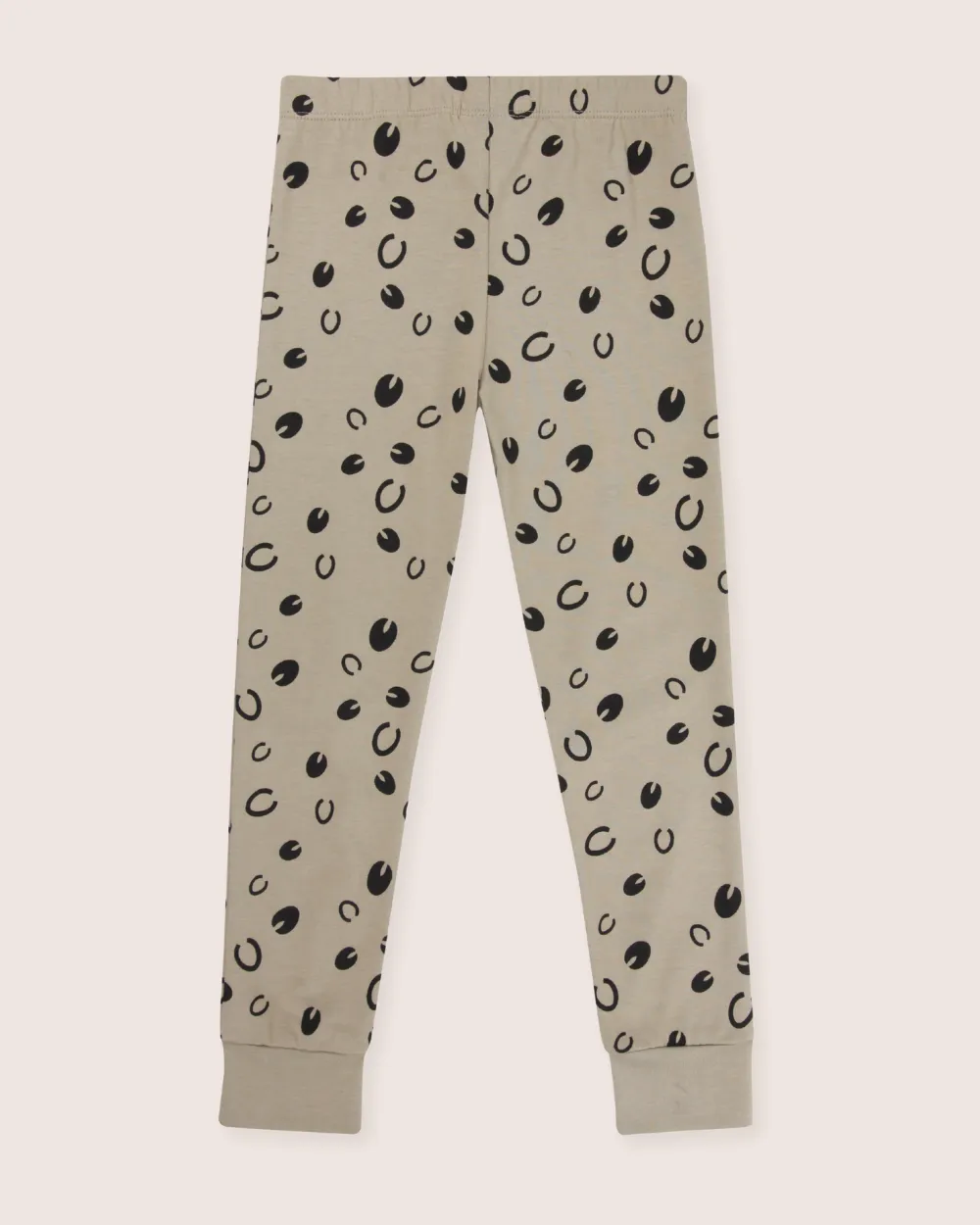Grey Equestrian Print Leggings
