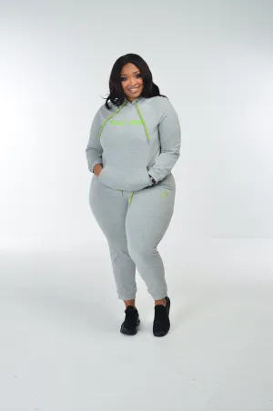 GREY GN TRACKSUIT PLUS