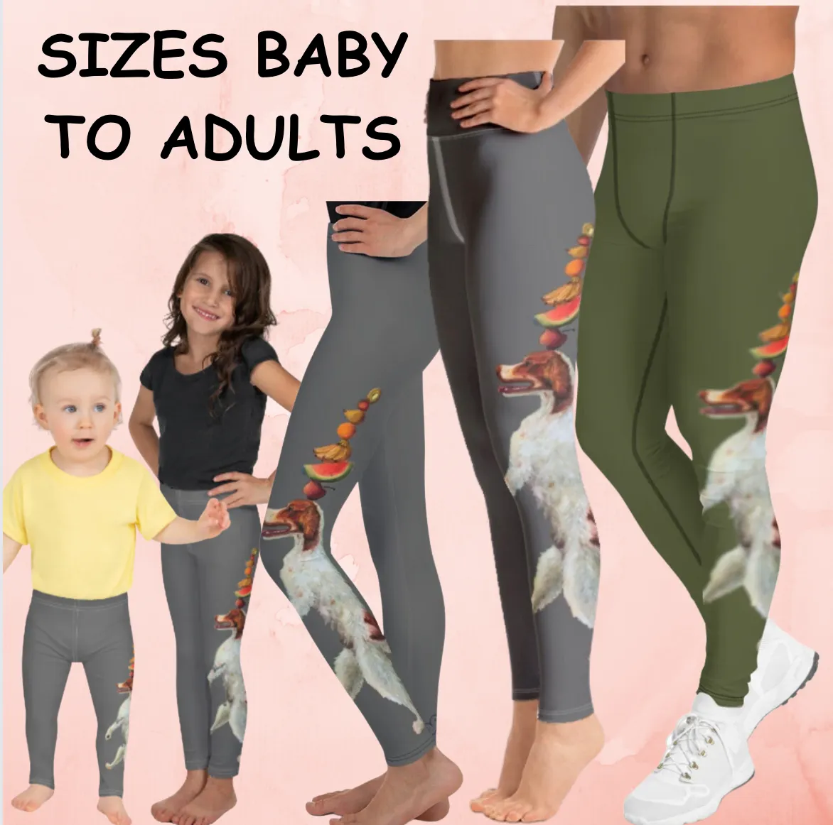 Grey Leggings "Dexter"