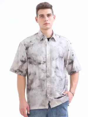Grey Over Sized Shirt