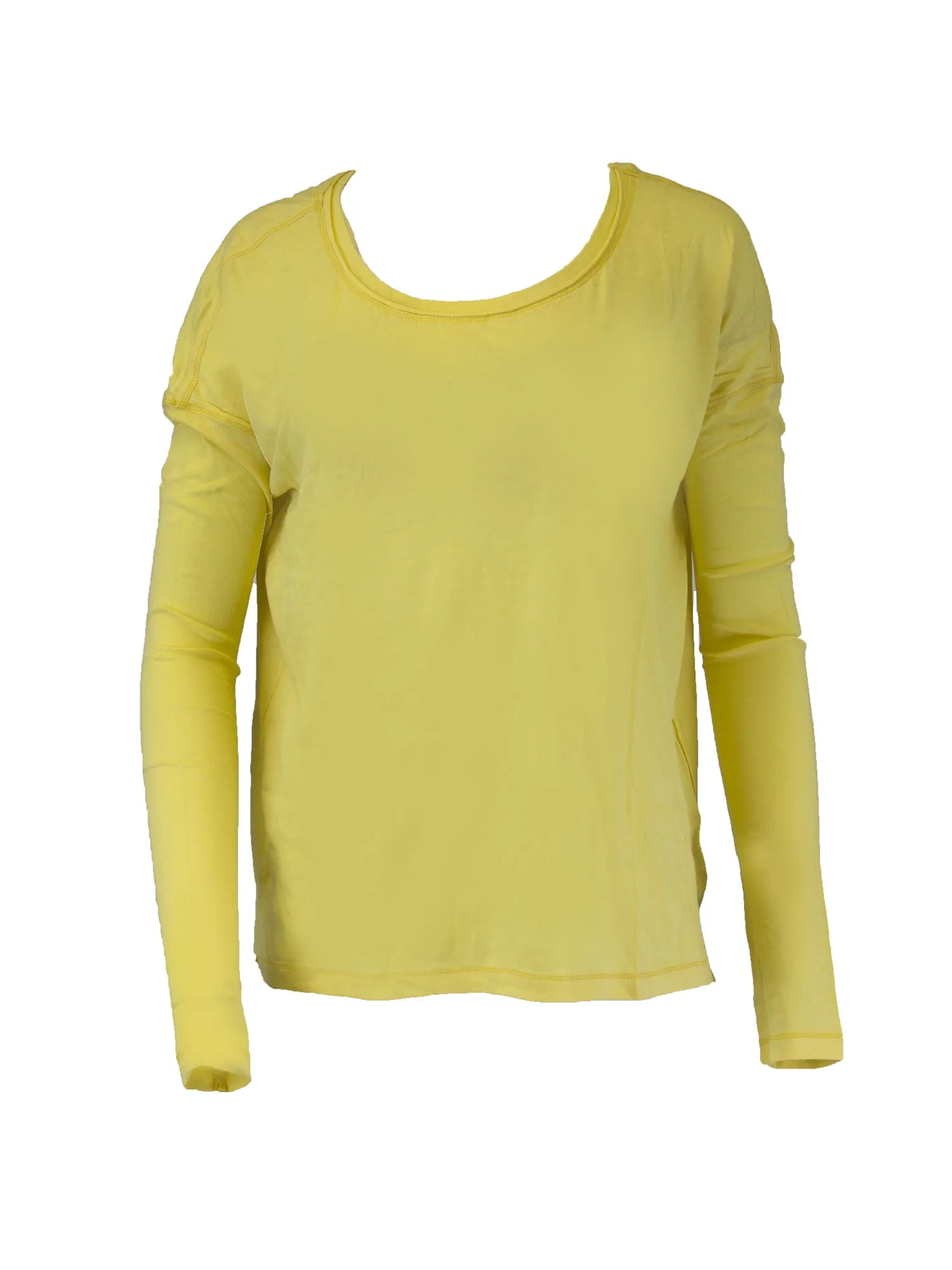 GREY STATE Women's Yummy Tee Long Sleeve $88 NEW