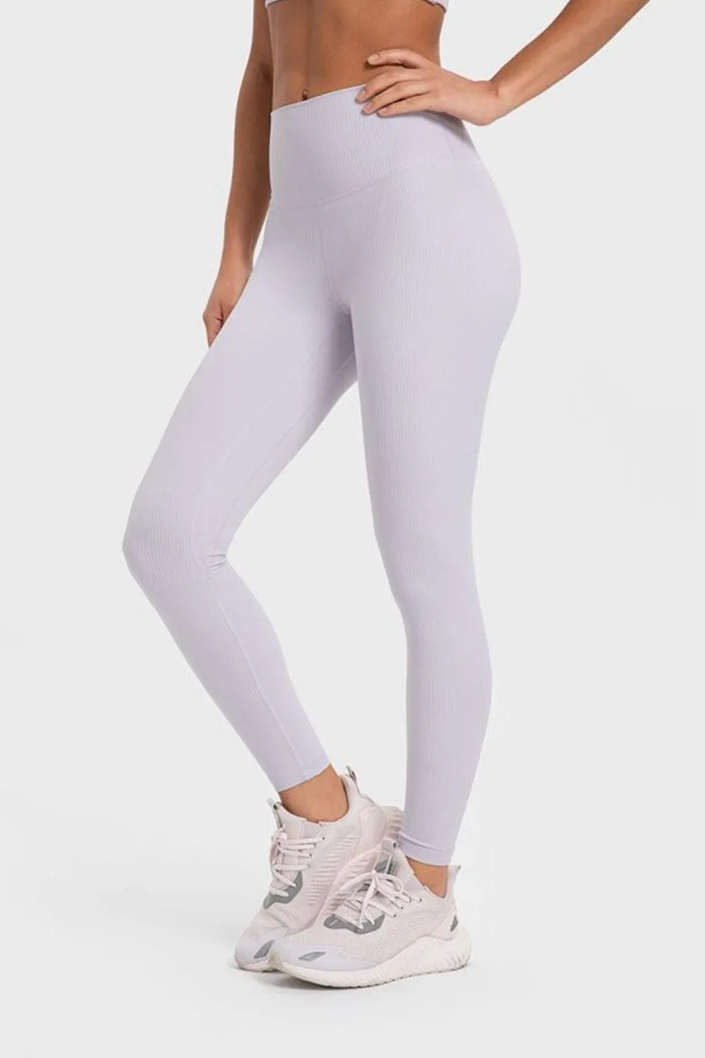 Hazel Blues® | Highly Stretchy Wide Waistband Yoga Leggings