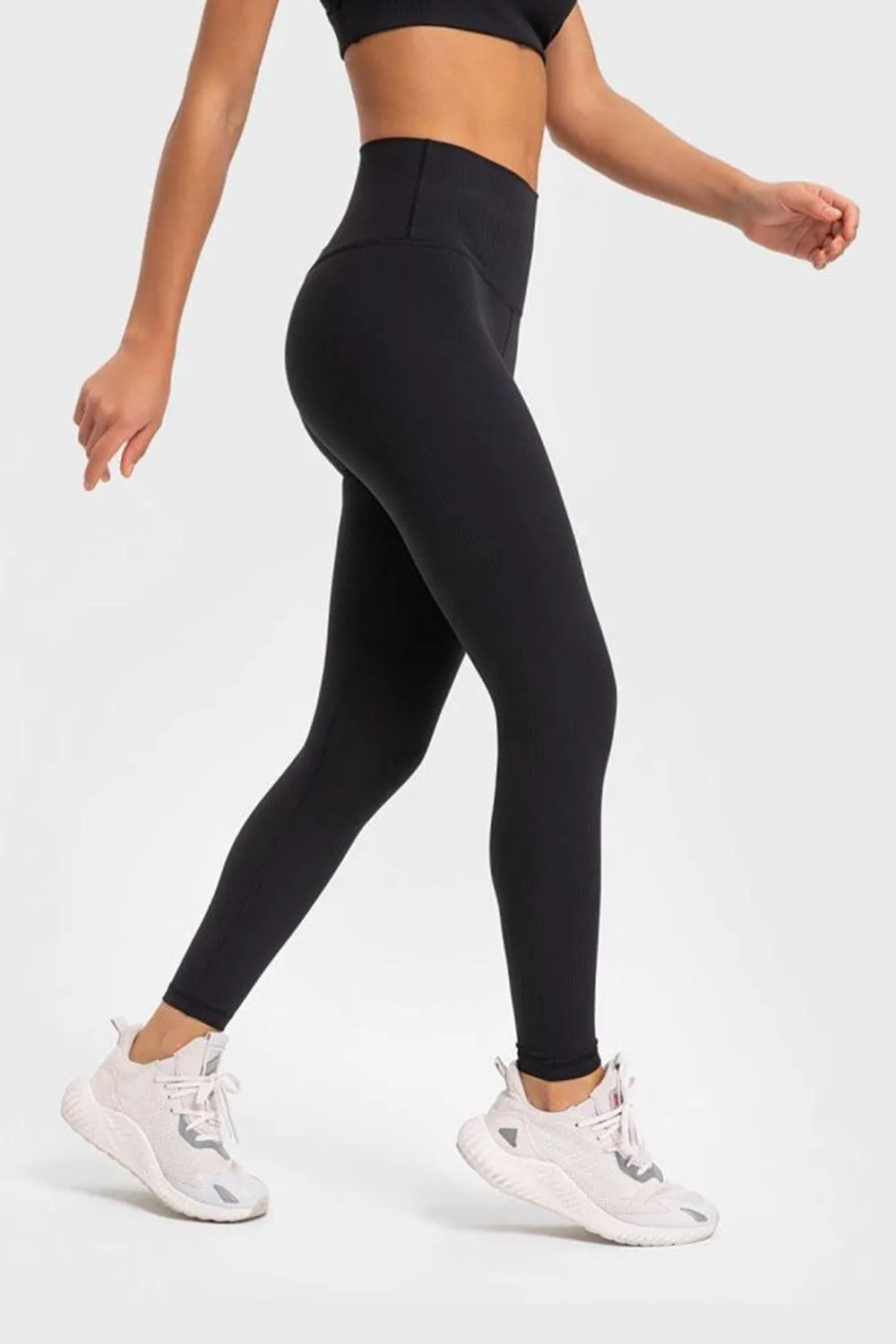 Hazel Blues® | Highly Stretchy Wide Waistband Yoga Leggings