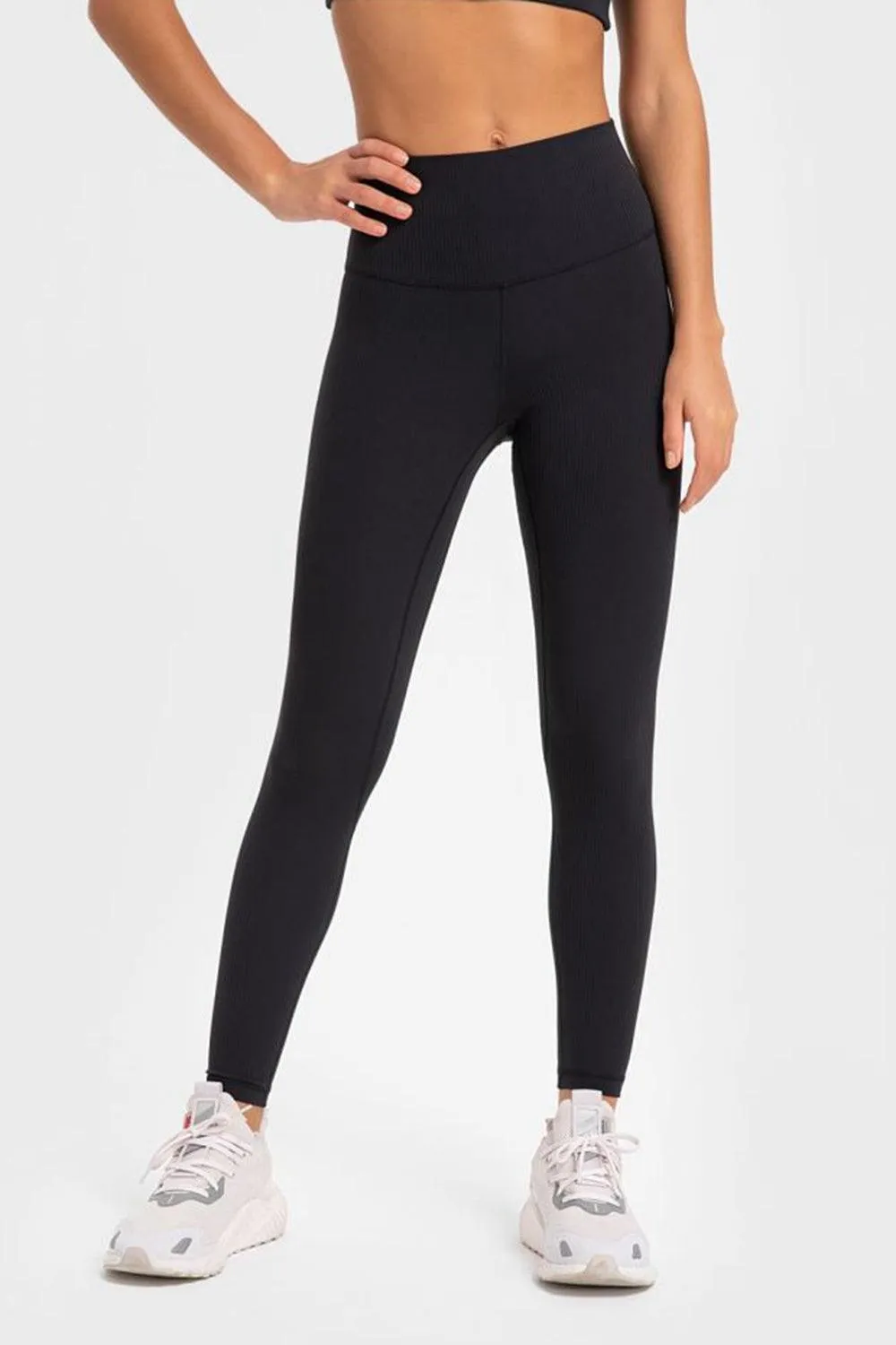 Hazel Blues® | Highly Stretchy Wide Waistband Yoga Leggings