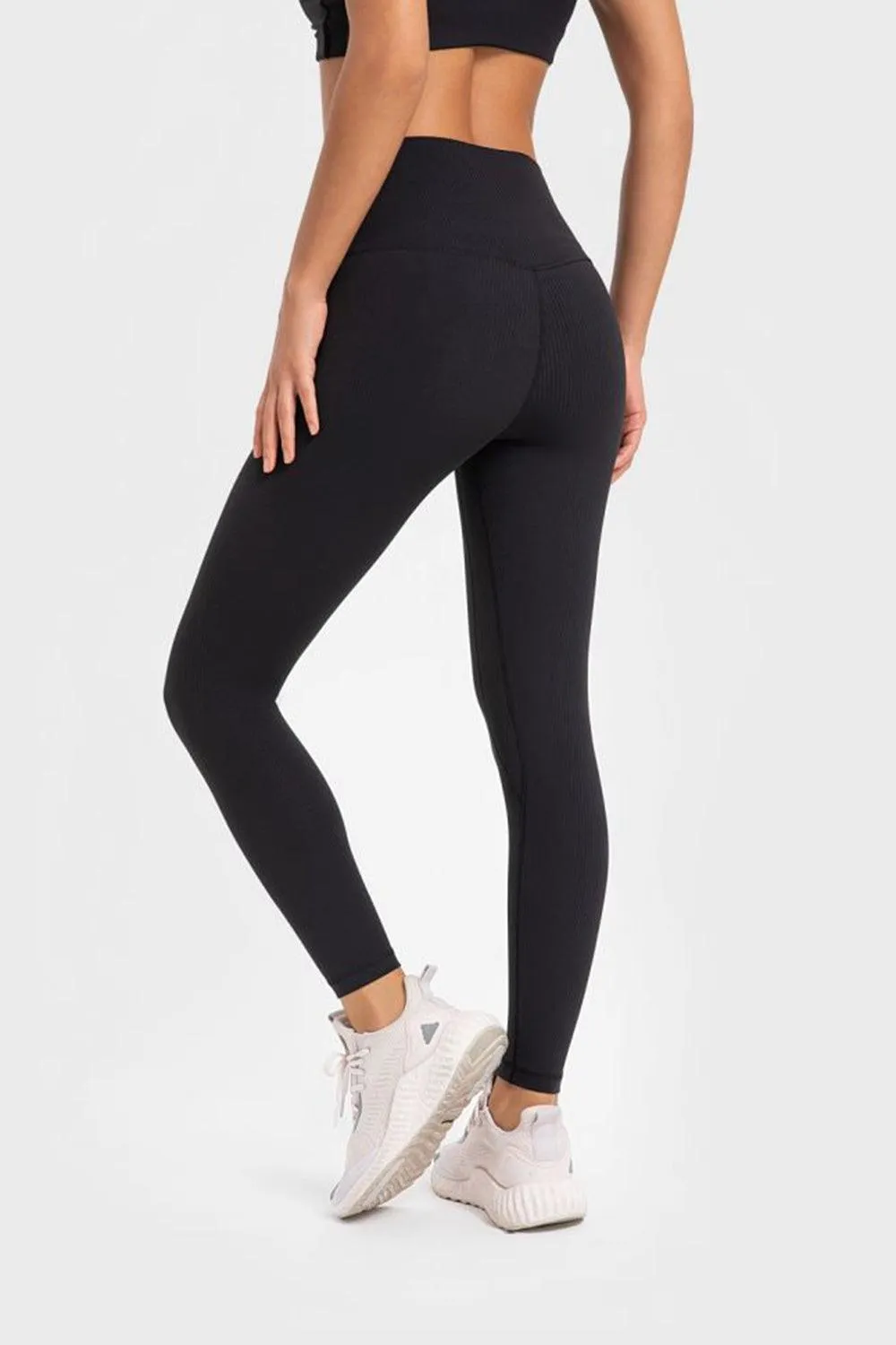 Hazel Blues® | Highly Stretchy Wide Waistband Yoga Leggings