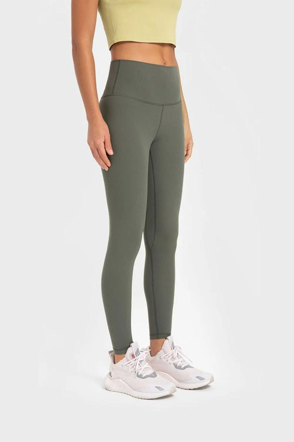 Hazel Blues® | Highly Stretchy Wide Waistband Yoga Leggings