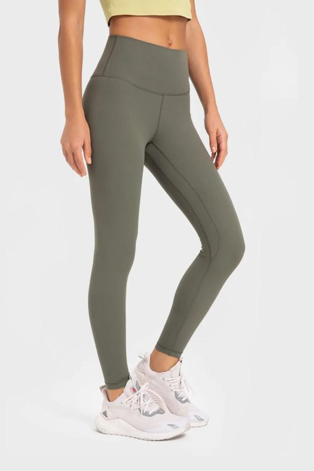 Hazel Blues® | Highly Stretchy Wide Waistband Yoga Leggings