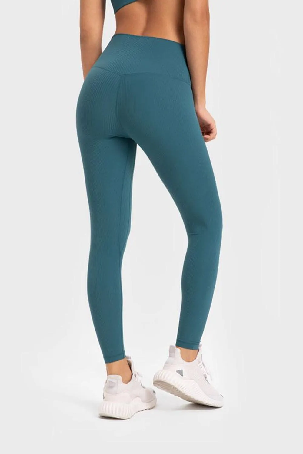 Hazel Blues® | Highly Stretchy Wide Waistband Yoga Leggings