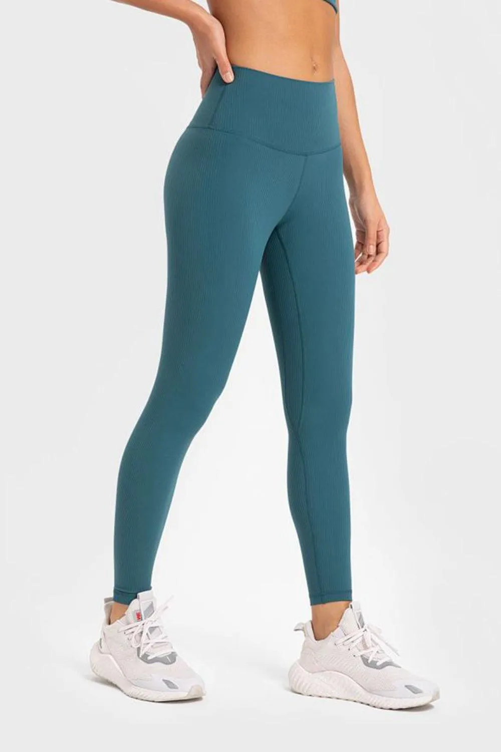 Hazel Blues® | Highly Stretchy Wide Waistband Yoga Leggings