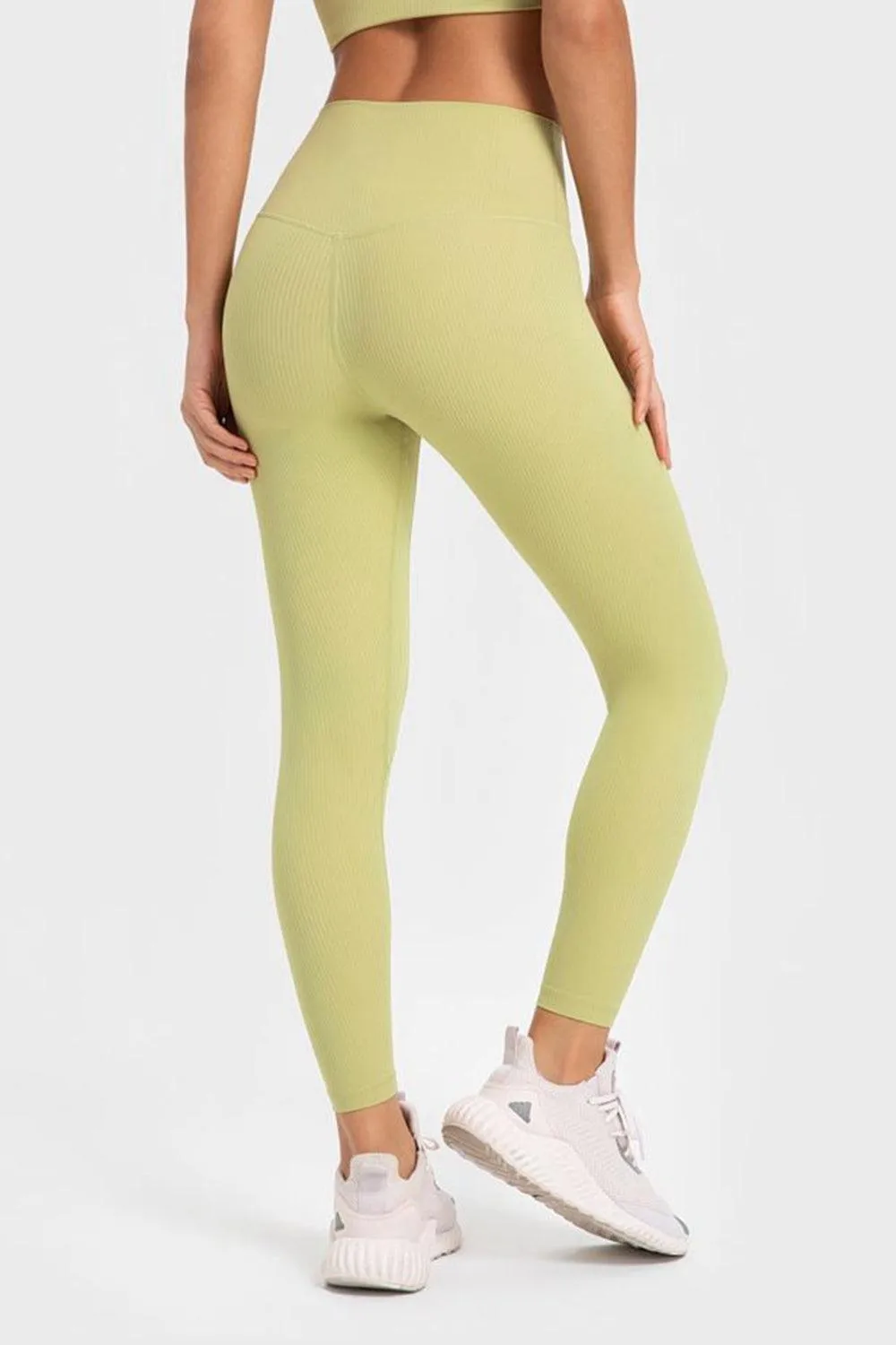 Hazel Blues® | Highly Stretchy Wide Waistband Yoga Leggings