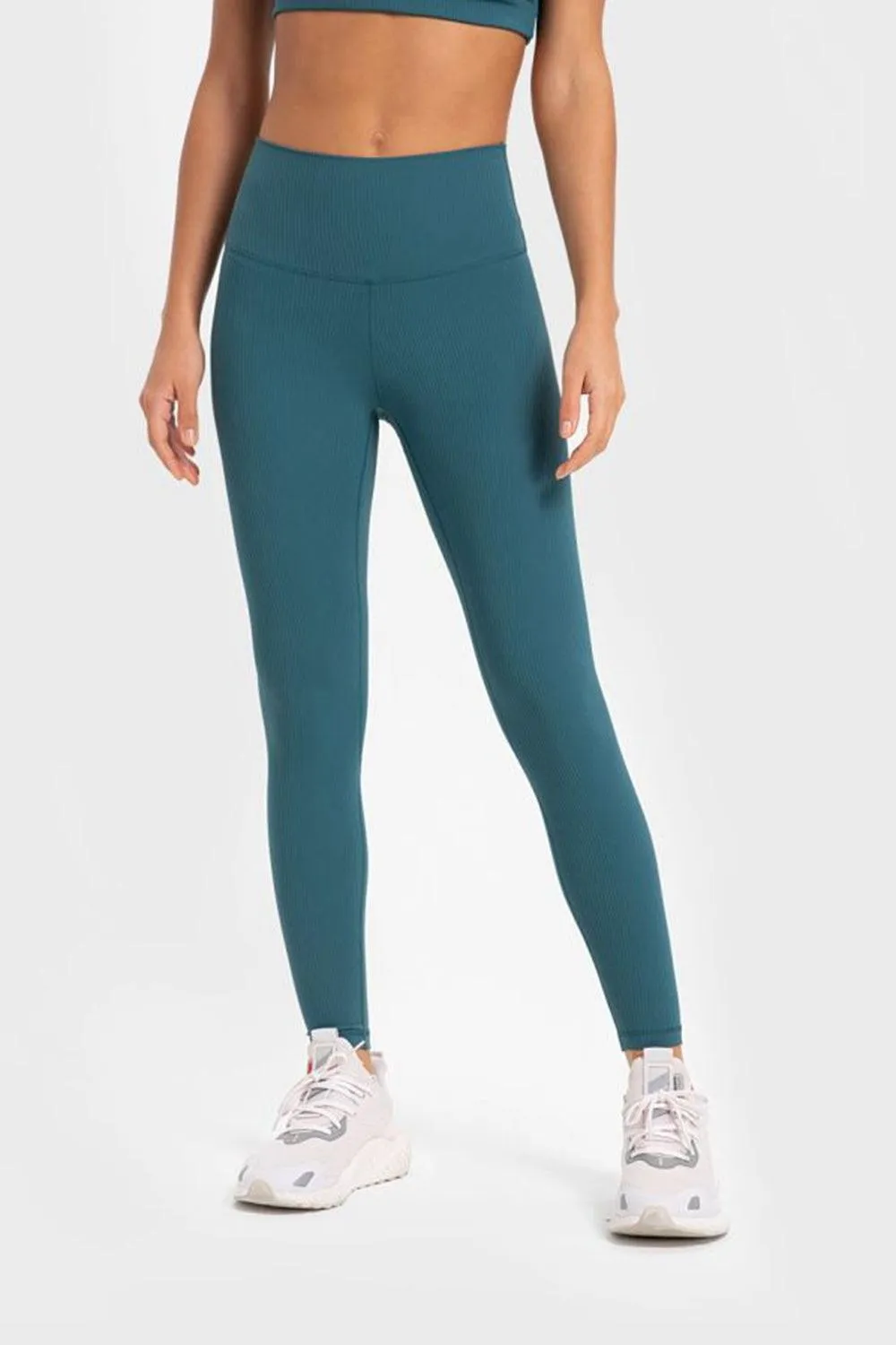 Hazel Blues® | Highly Stretchy Wide Waistband Yoga Leggings