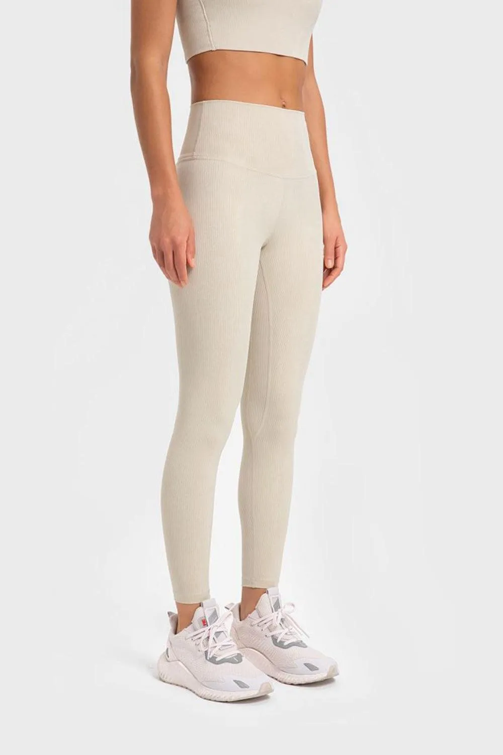 Hazel Blues® | Highly Stretchy Wide Waistband Yoga Leggings