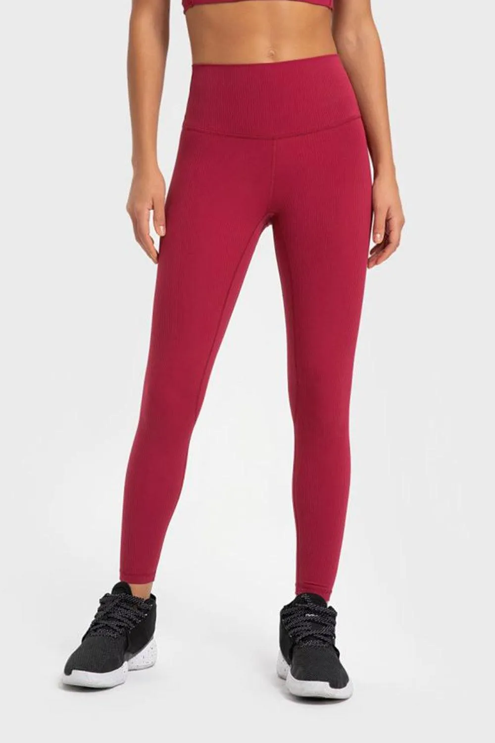Hazel Blues® | Highly Stretchy Wide Waistband Yoga Leggings