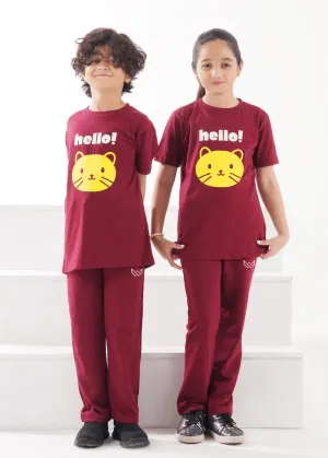 Hello Kitten - Cotton Tracksuit