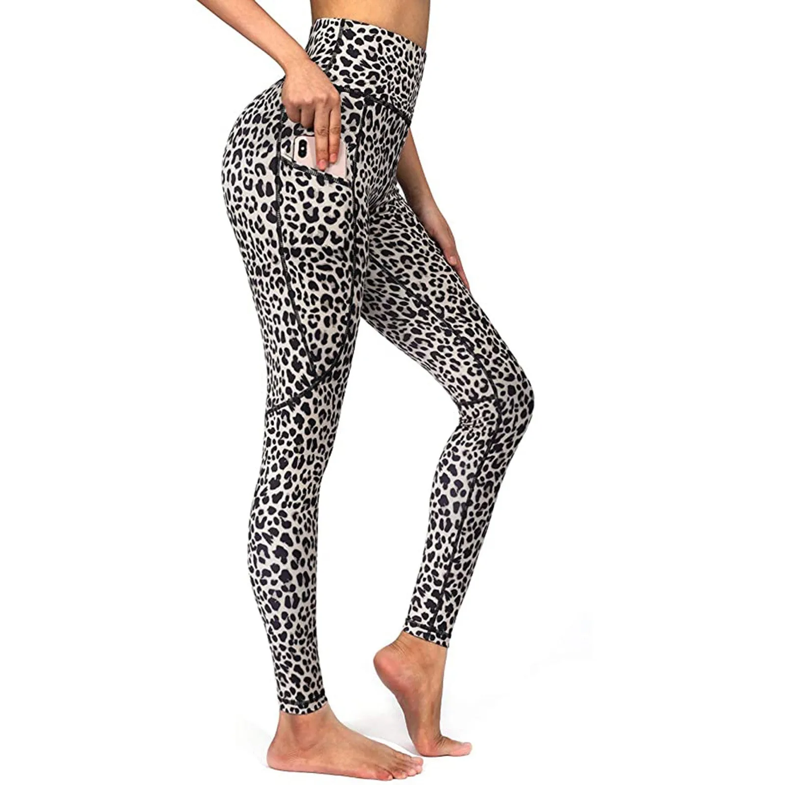 High Stretch Print Ladies Running Fitness Exercise Yoga Leggings famous