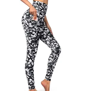 High Stretch Print Ladies Running Fitness Exercise Yoga Leggings famous