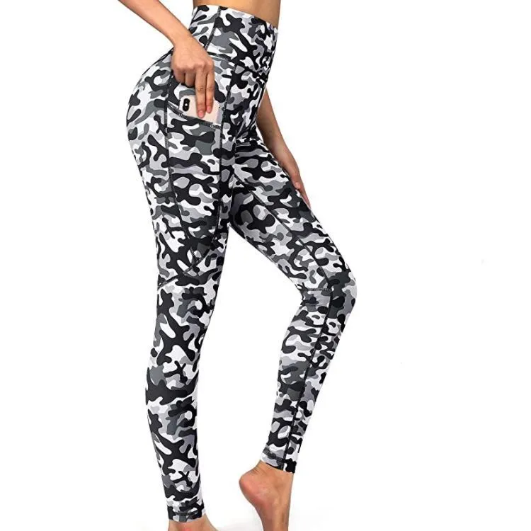 High Stretch Print Ladies Running Fitness Exercise Yoga Leggings famous