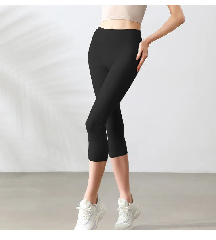 High Waist Printed Running Yoga Pants
