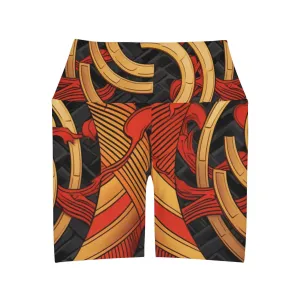 High Waisted Yoga Shorts - Isabella de' Medici.