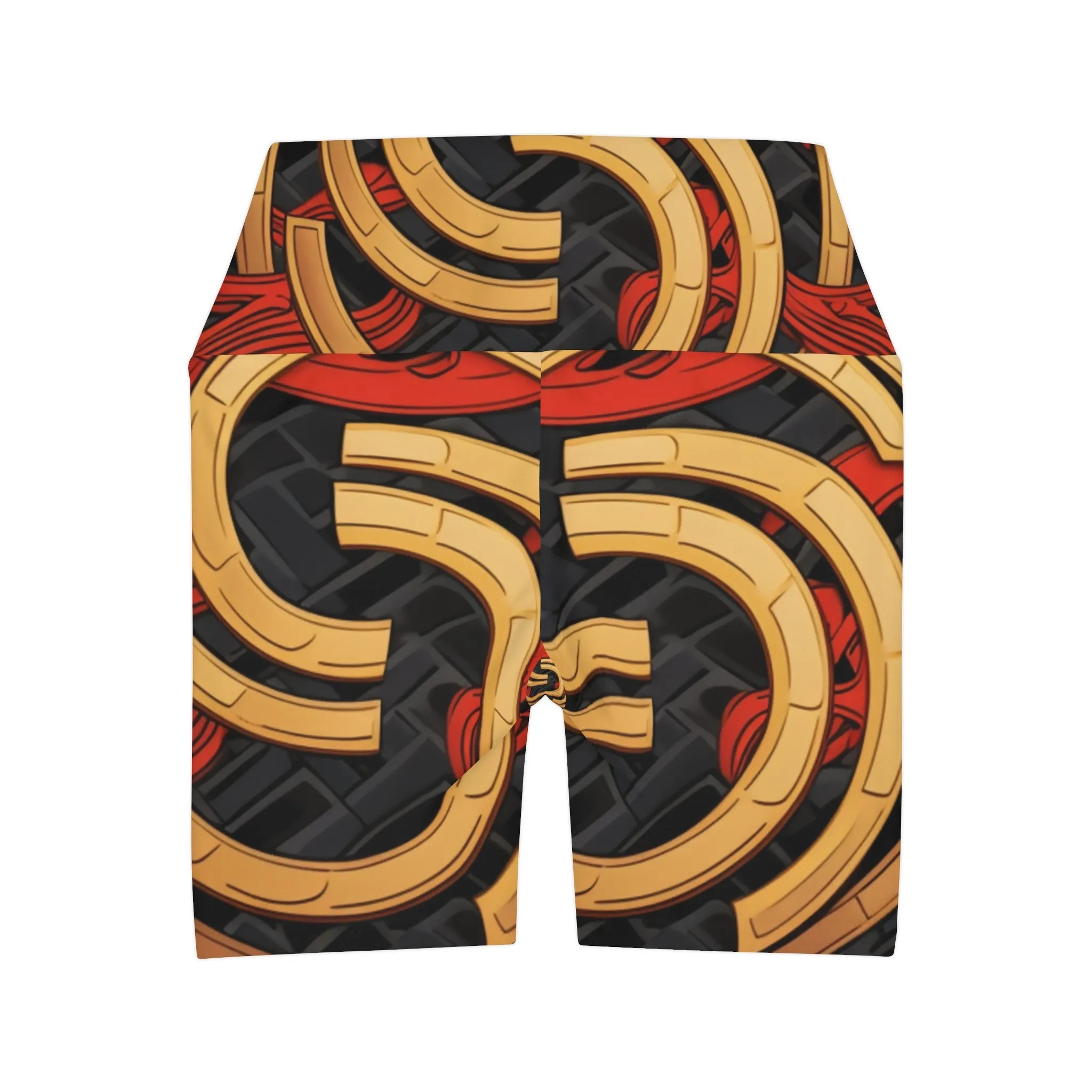 High Waisted Yoga Shorts - Isabella de' Medici.