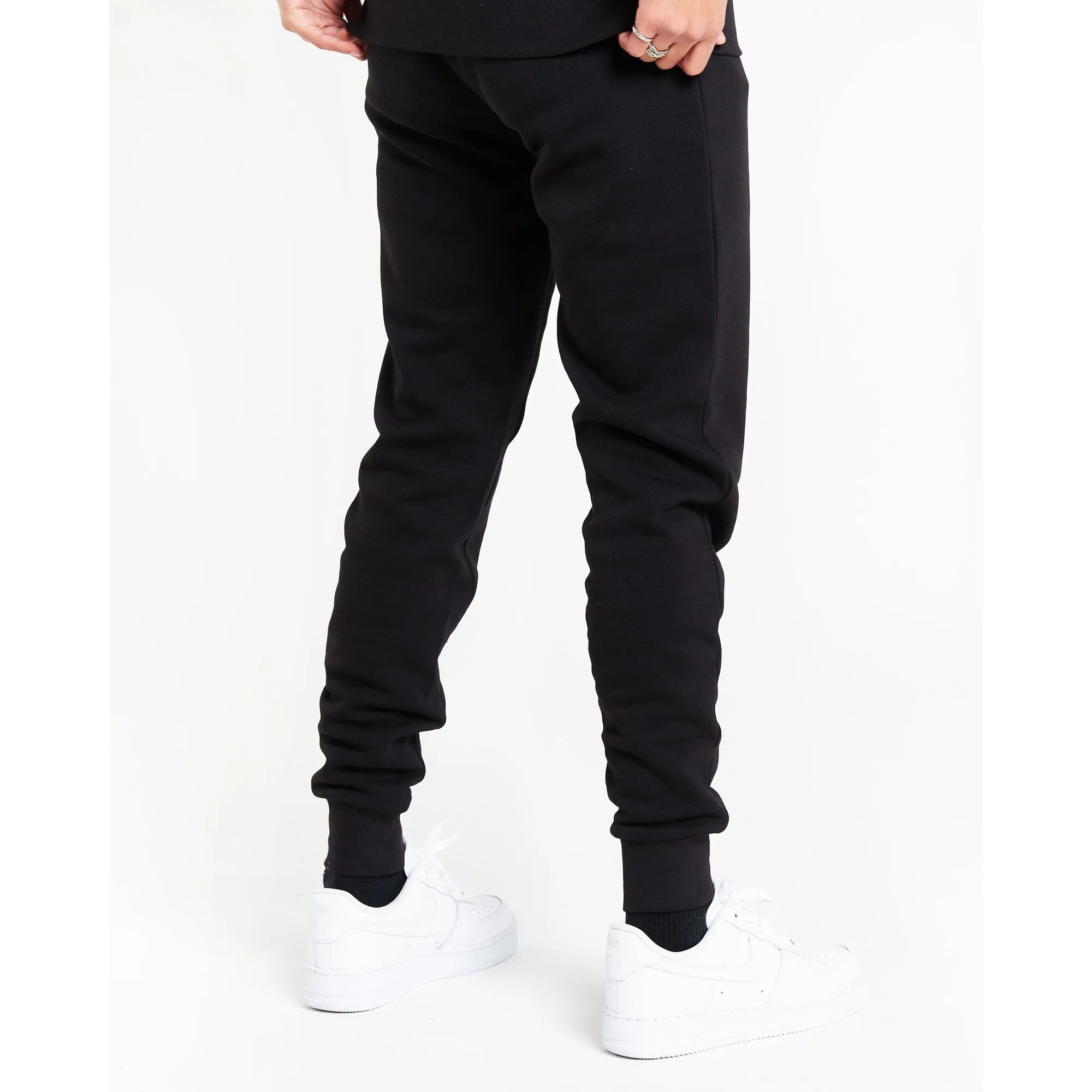 Hoodrich Cali Joggers Black/Baby Blue/White