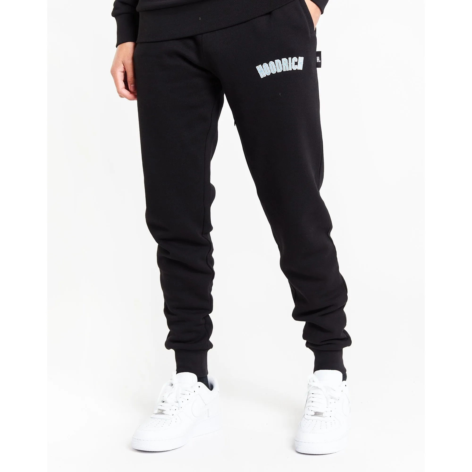 Hoodrich Cali Joggers Black/Baby Blue/White