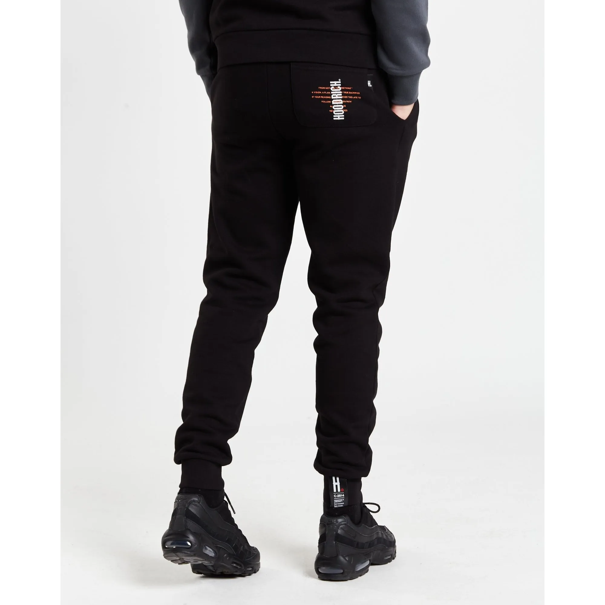 Hoodrich OG Levelz Joggers Black/Grey/Orange