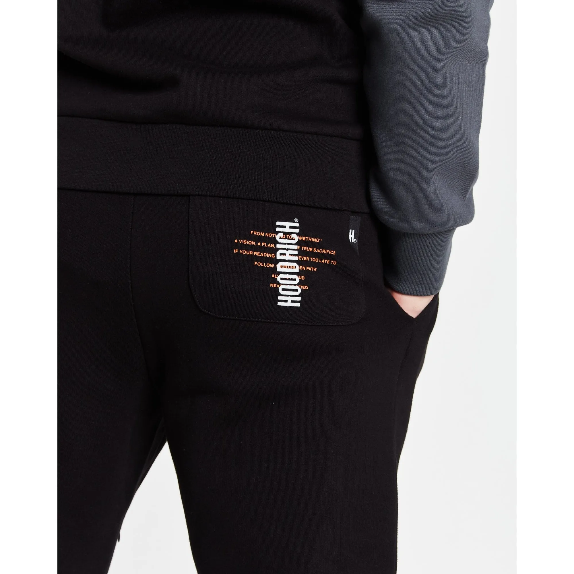 Hoodrich OG Levelz Joggers Black/Grey/Orange