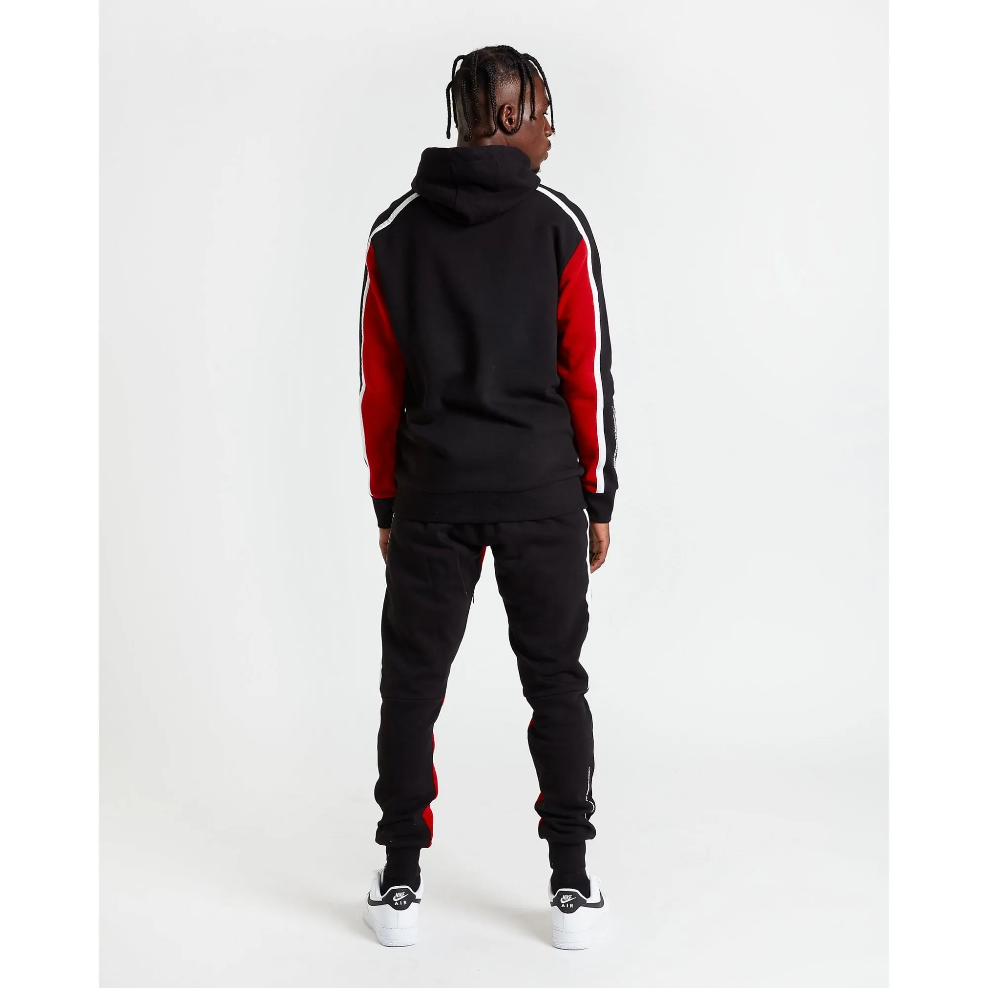 Hoodrich OG Lock Hoodie Black/Red